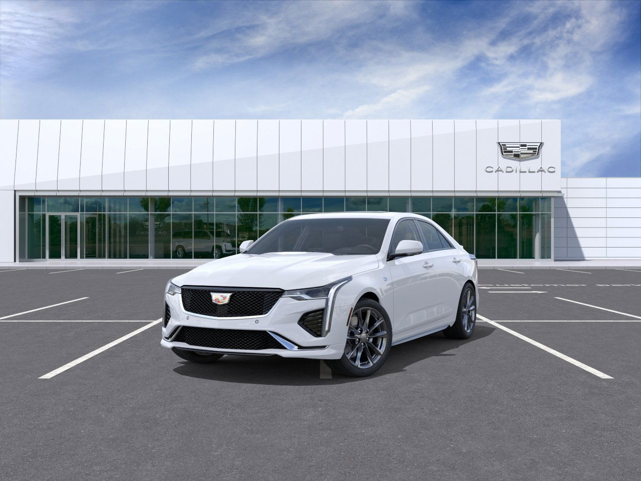 new 2026 Cadillac CT4 car, priced at $47,970