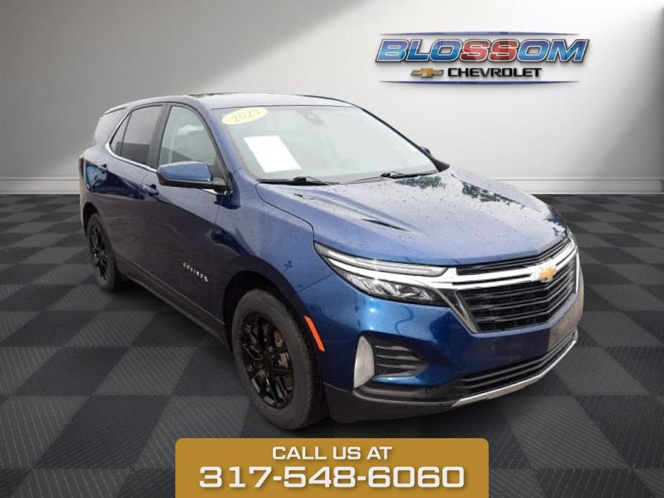 2023 Blue Glow Metallic Chevrolet Equinox LT SUV