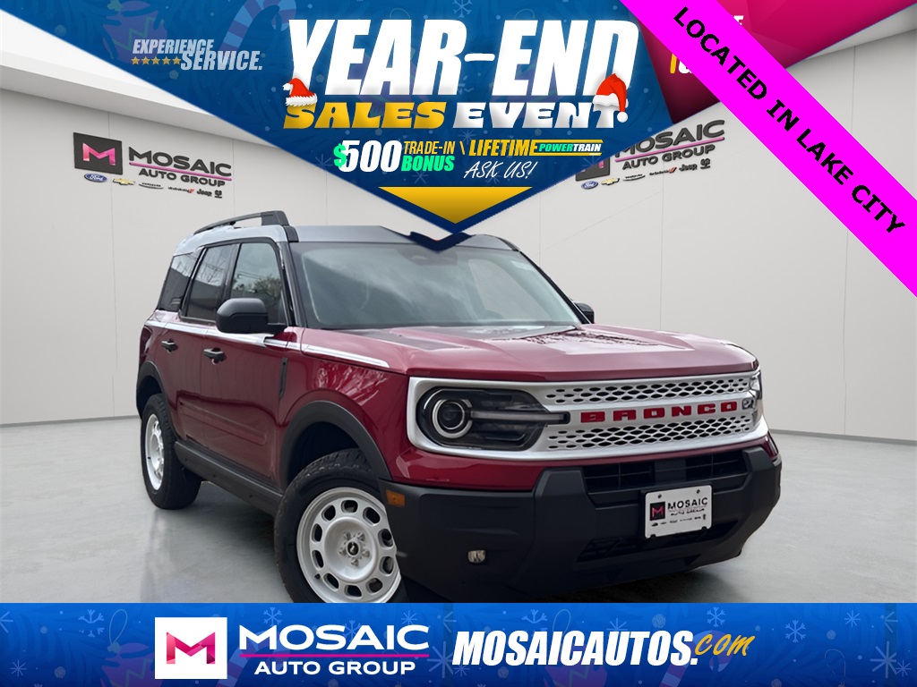 New 2025 Ford Bronco Sport Heritage SUVs