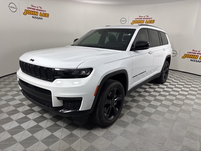 2024 Bright White Clearcoat Jeep Grand Cherokee L Limited RWD SUV