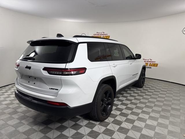 2024 Bright White Clearcoat Jeep Grand Cherokee L Limited RWD SUV
