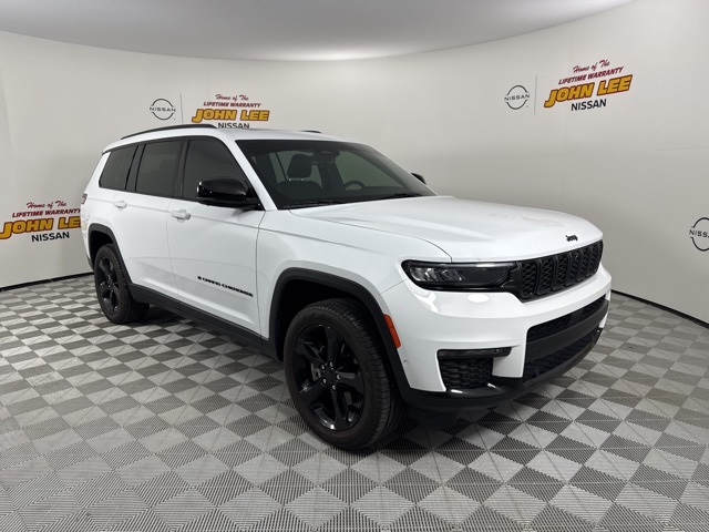 2024 Bright White Clearcoat Jeep Grand Cherokee L Limited RWD SUV