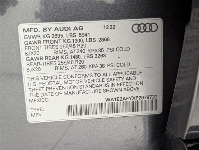 used 2023 Audi Q5 e car, priced at $33,981