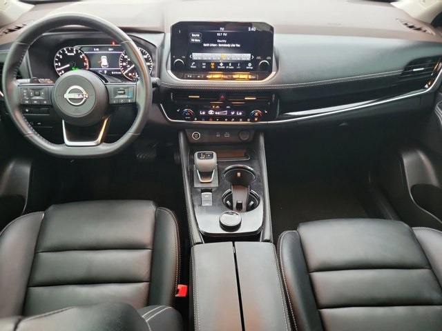 2023 Pearl White Tricoat Nissan Rogue SL AWD SUV
