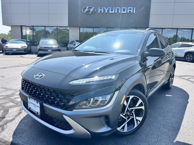 2022 Ultra Black Pearl Hyundai Kona Limited SUV