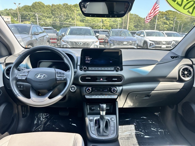 2022 Ultra Black Pearl Hyundai Kona Limited AWD SUV