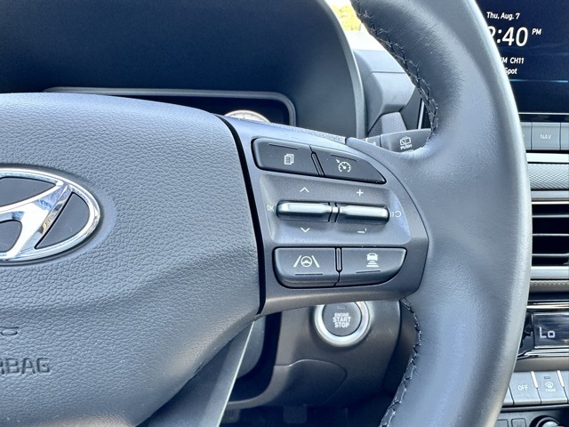 2022 Ultra Black Pearl Hyundai Kona Limited AWD SUV