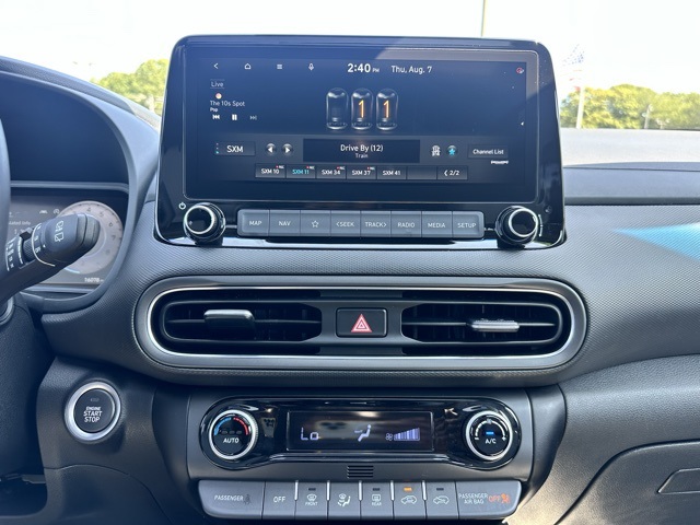 2022 Ultra Black Pearl Hyundai Kona Limited AWD SUV
