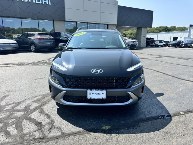 2022 Ultra Black Pearl Hyundai Kona Limited AWD SUV
