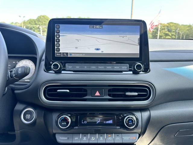 2022 Ultra Black Pearl Hyundai Kona Limited AWD SUV