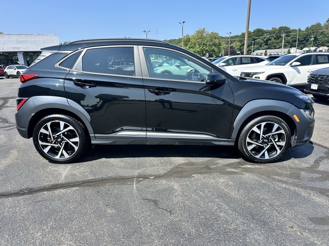 2022 Ultra Black Pearl Hyundai Kona Limited AWD SUV
