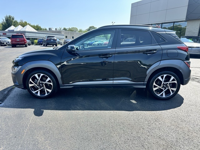 2022 Ultra Black Pearl Hyundai Kona Limited AWD SUV