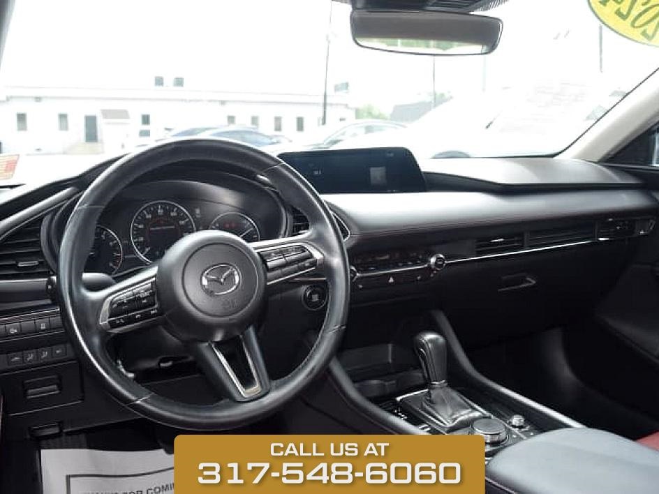 2024 Gray Mazda Mazda3 Sedan 2.5 S Carbon Edition AWD Sedan