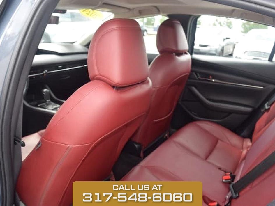 2024 Gray Mazda Mazda3 Sedan 2.5 S Carbon Edition AWD Sedan