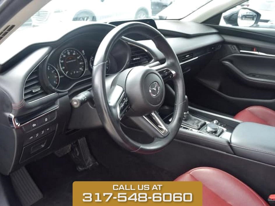 2024 Gray Mazda Mazda3 Sedan 2.5 S Carbon Edition AWD Sedan