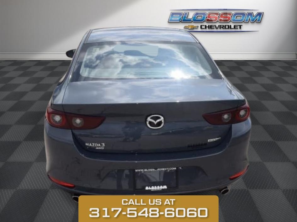 2024 Gray Mazda Mazda3 Sedan 2.5 S Carbon Edition AWD Sedan