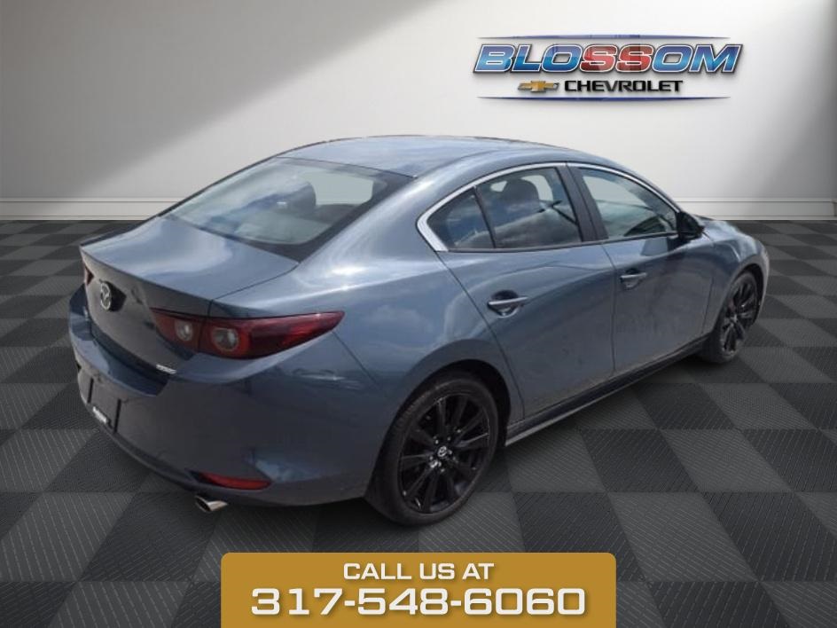 2024 Gray Mazda Mazda3 Sedan 2.5 S Carbon Edition AWD Sedan