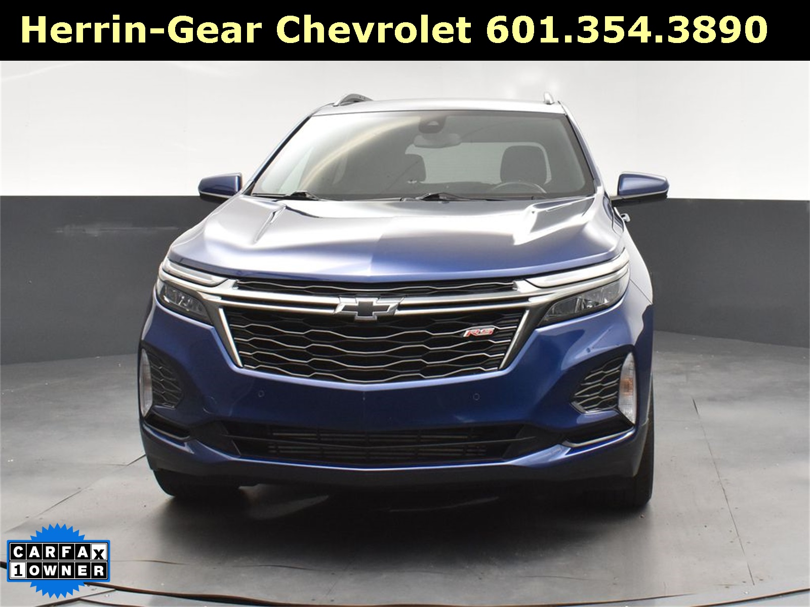 2022 Blue Glow Metallic Chevrolet Equinox RS FWD SUV