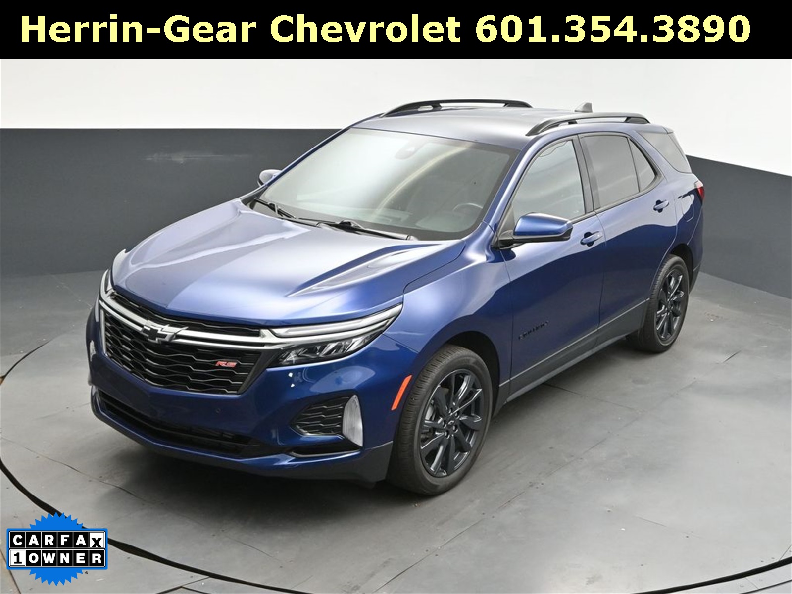 2022 Blue Glow Metallic Chevrolet Equinox RS FWD SUV