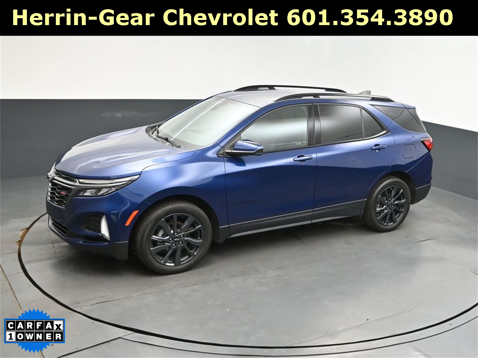 2022 Blue Glow Metallic Chevrolet Equinox RS FWD SUV
