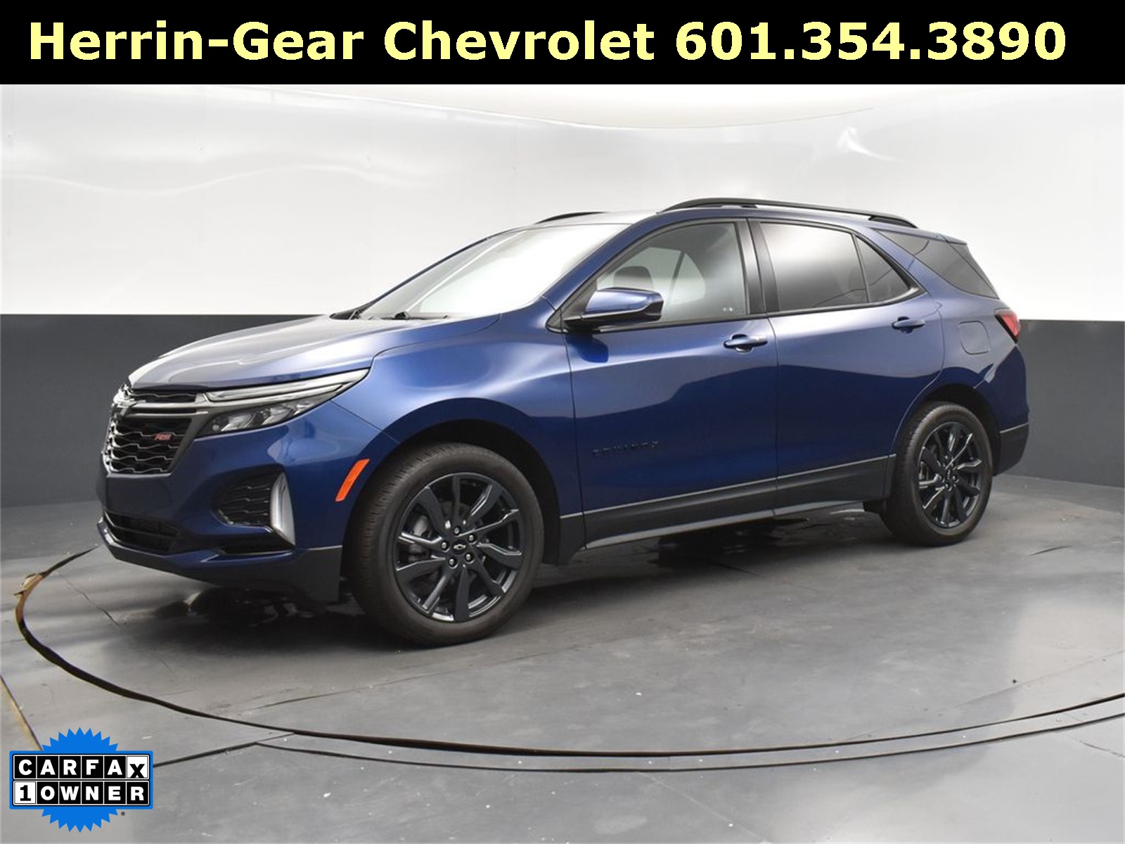 2022 Blue Glow Metallic Chevrolet Equinox RS FWD SUV