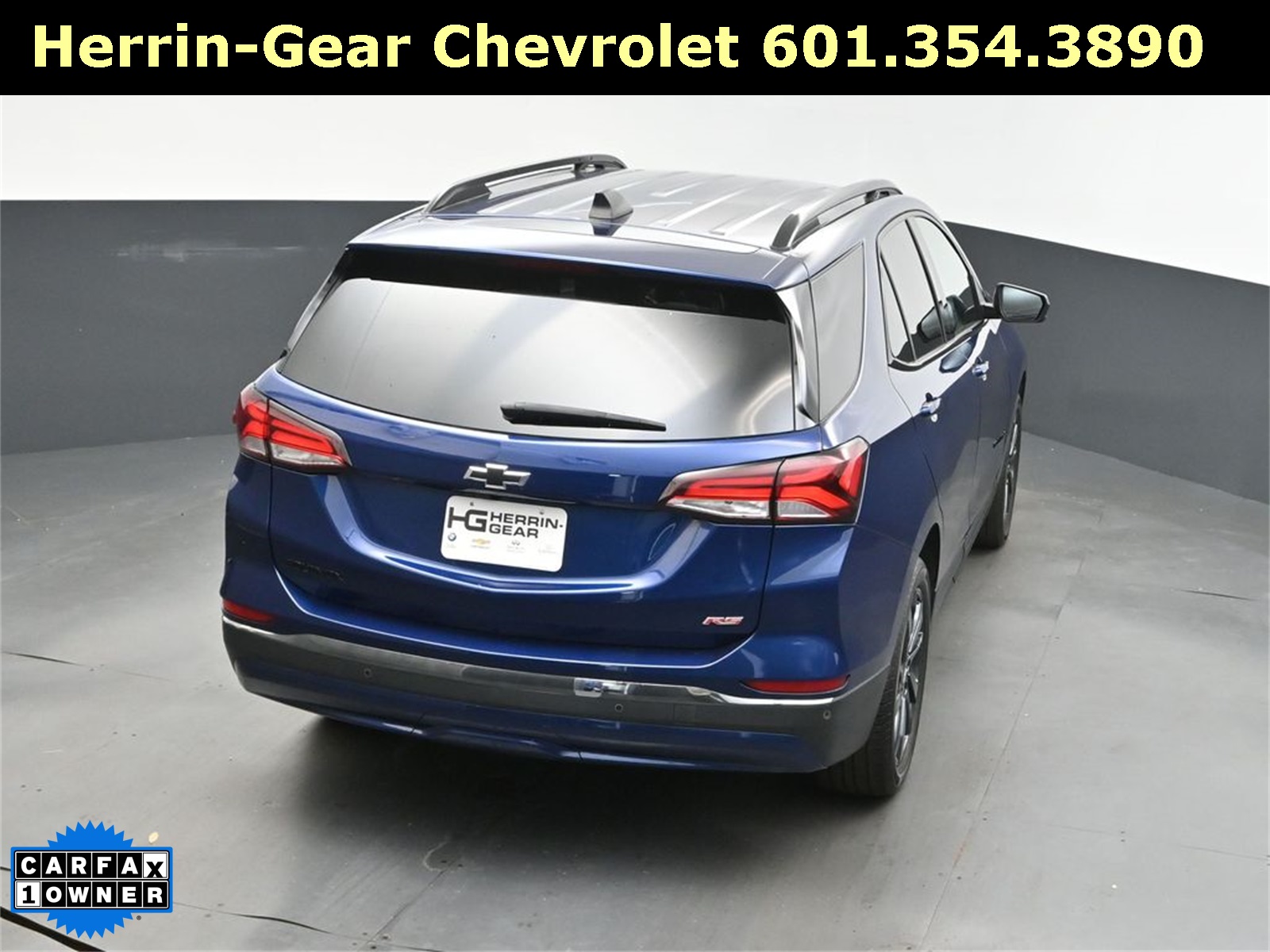 2022 Blue Glow Metallic Chevrolet Equinox RS FWD SUV