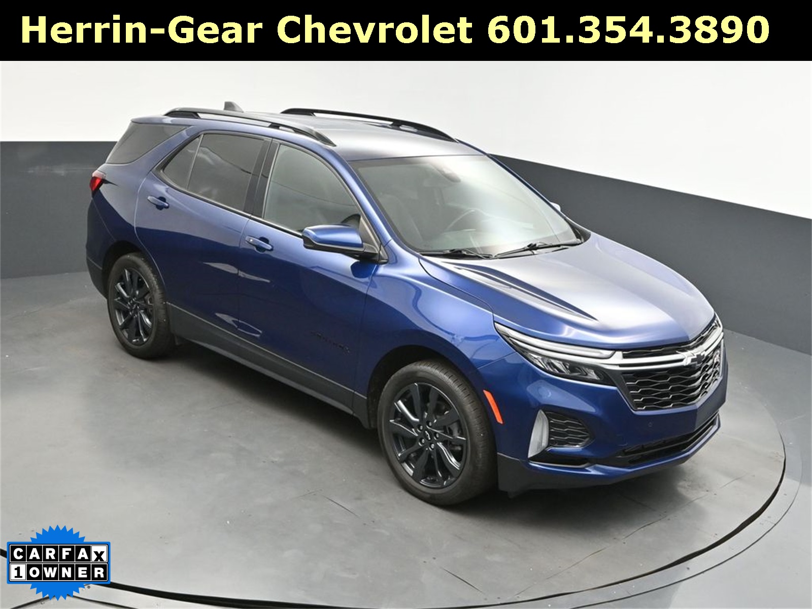 2022 Blue Glow Metallic Chevrolet Equinox RS FWD SUV
