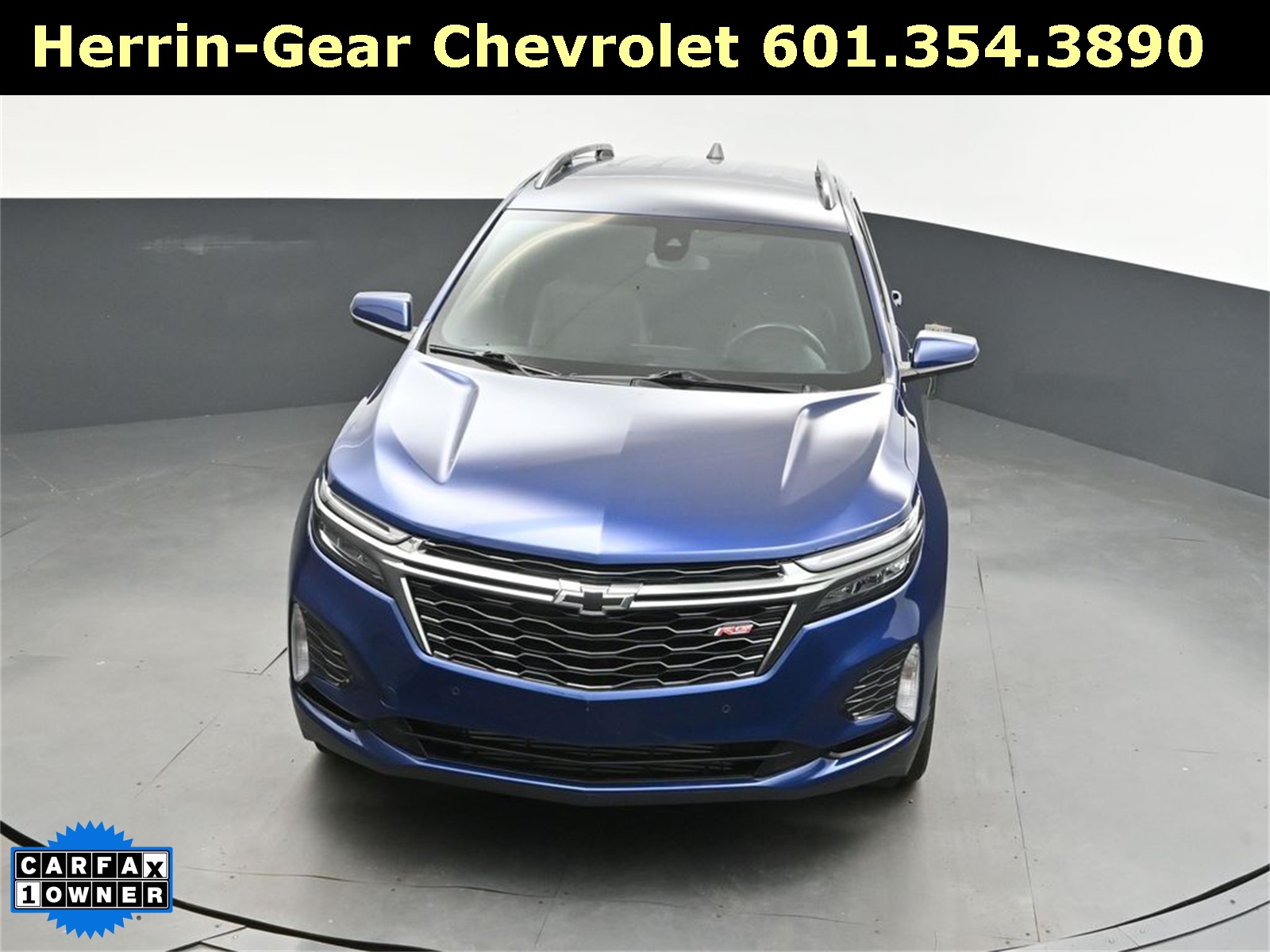 2022 Blue Glow Metallic Chevrolet Equinox RS FWD SUV