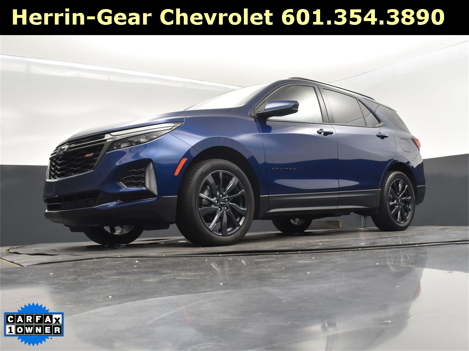 2022 Blue Glow Metallic Chevrolet Equinox RS FWD SUV