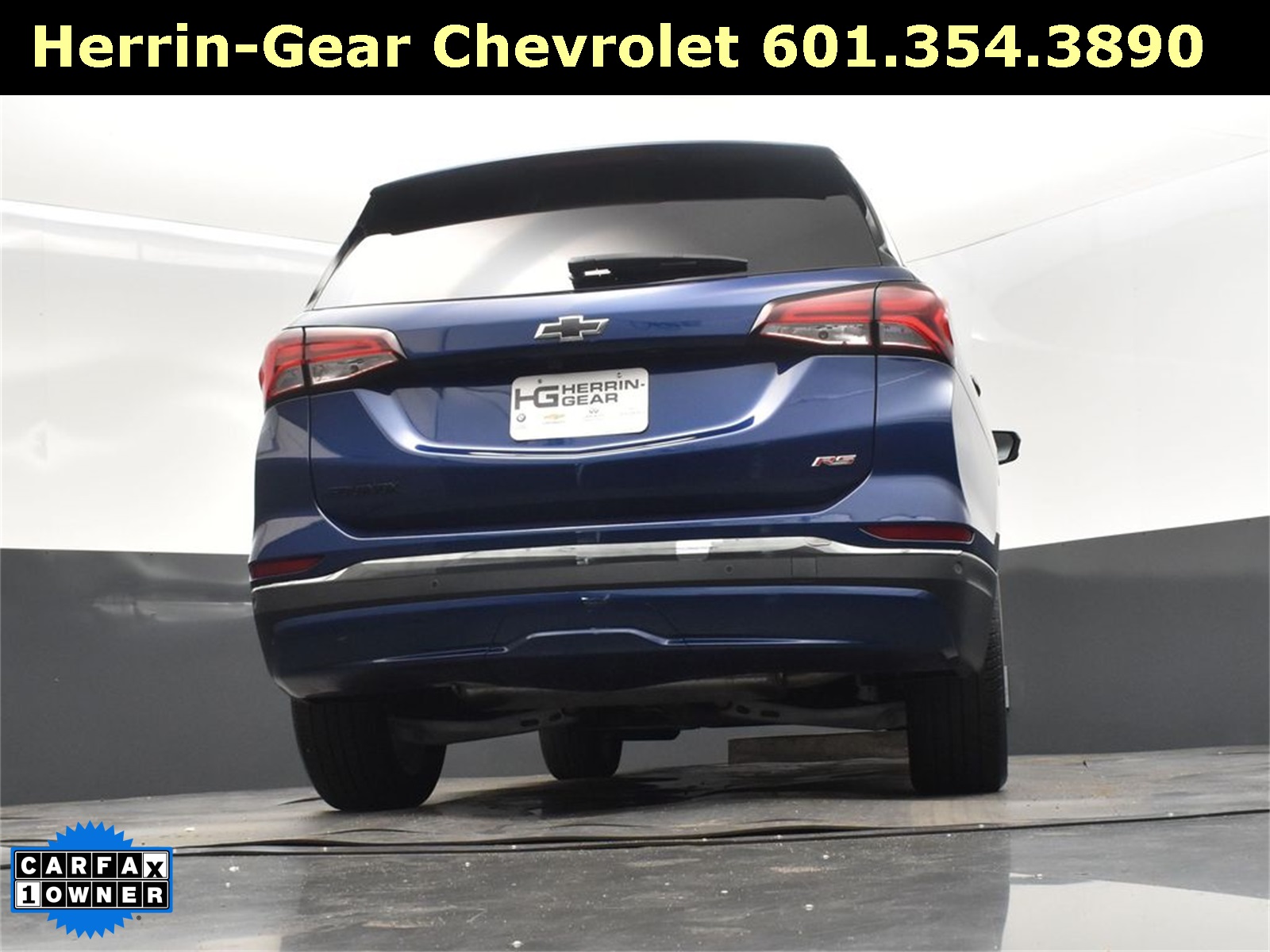 2022 Blue Glow Metallic Chevrolet Equinox RS FWD SUV
