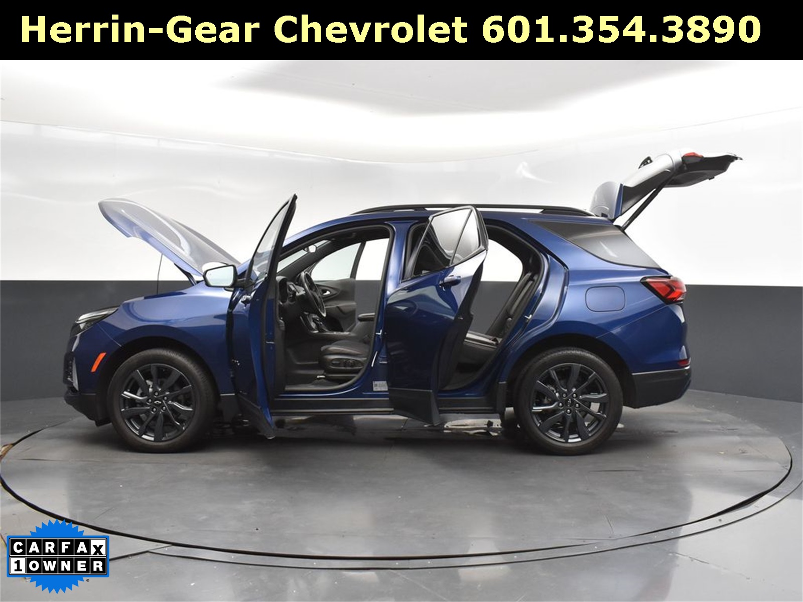 2022 Blue Glow Metallic Chevrolet Equinox RS FWD SUV