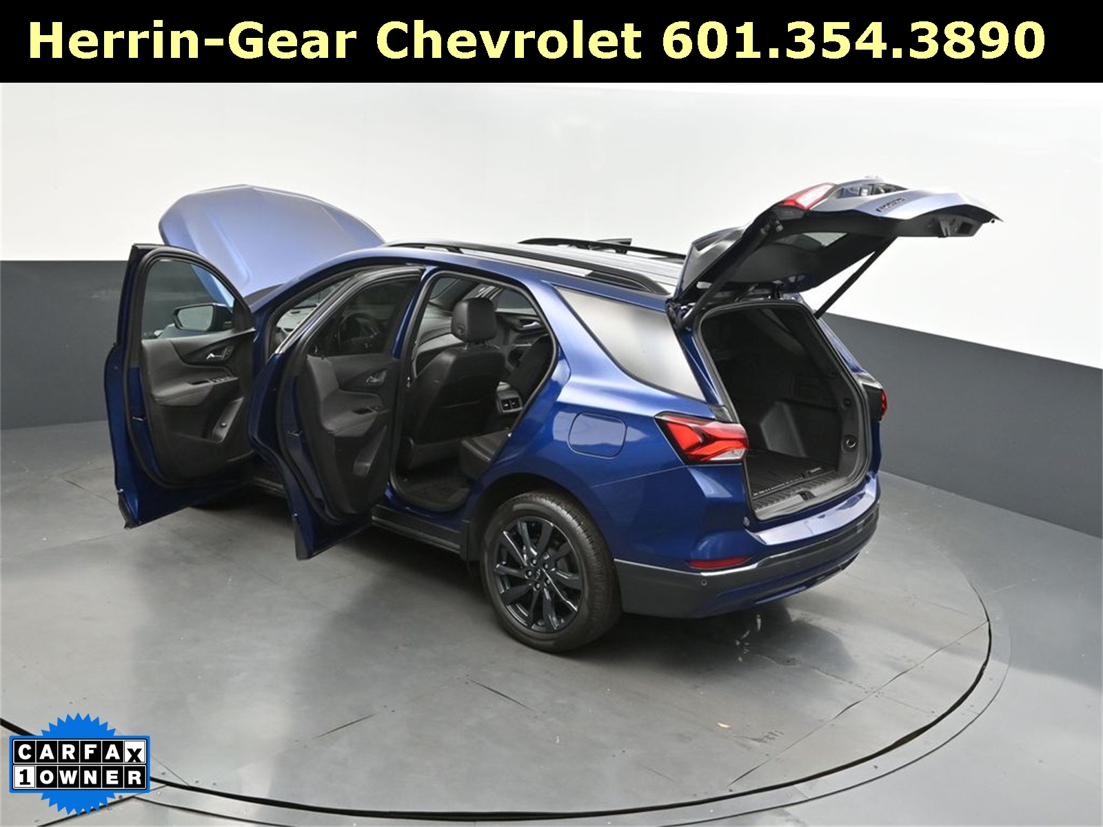 2022 Blue Glow Metallic Chevrolet Equinox RS FWD SUV