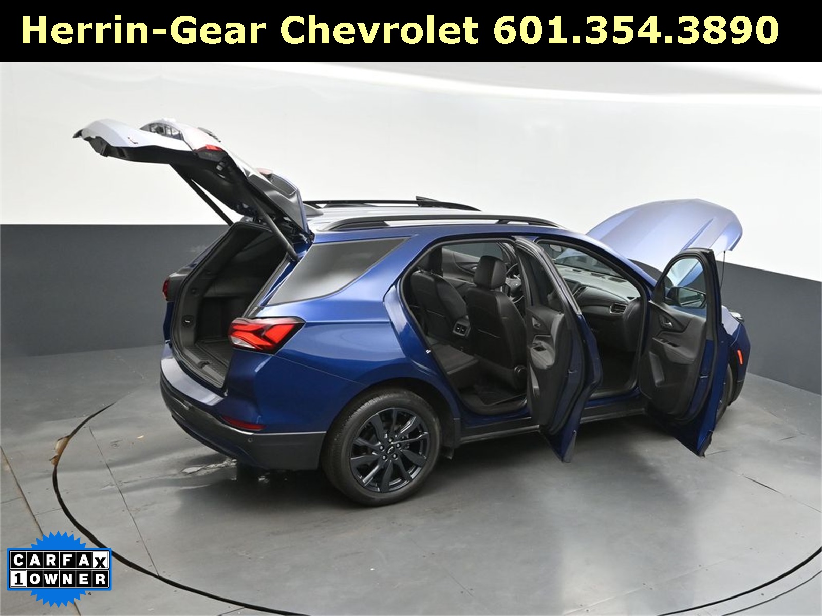 2022 Blue Glow Metallic Chevrolet Equinox RS FWD SUV