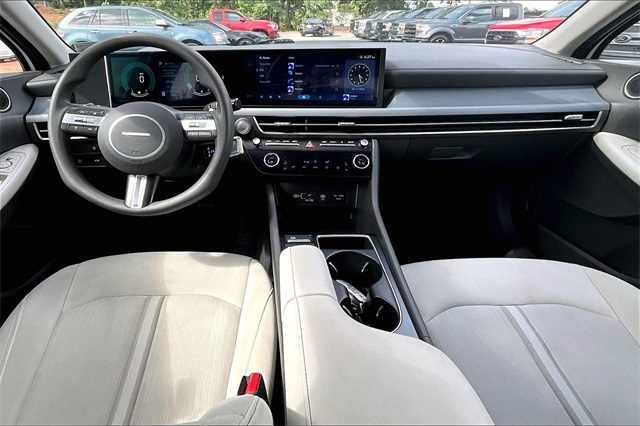 2024 Serenity White Hyundai Sonata SEL FWD Sedan