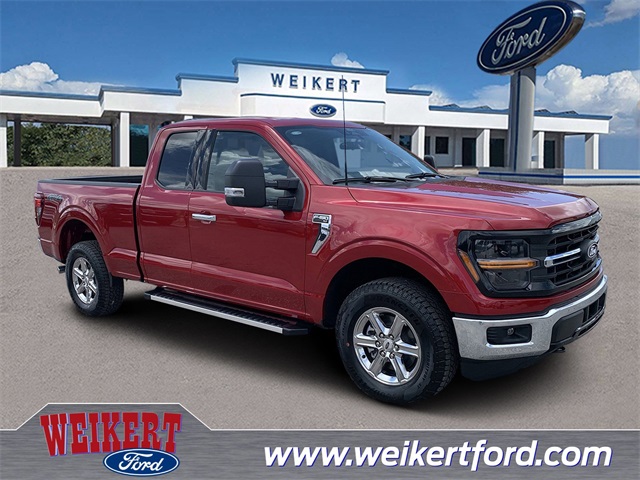 2025 Red Metallic Ford F-150 XLT Truck