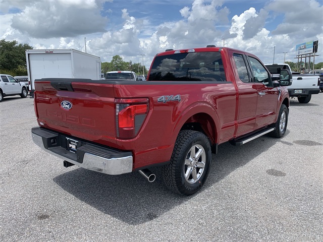 2025 Red Metallic Ford F-150 XLT 4X4 Truck