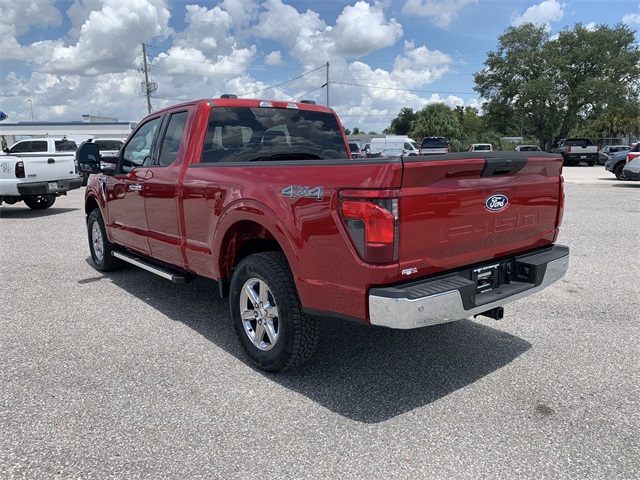 2025 Red Metallic Ford F-150 XLT 4X4 Truck