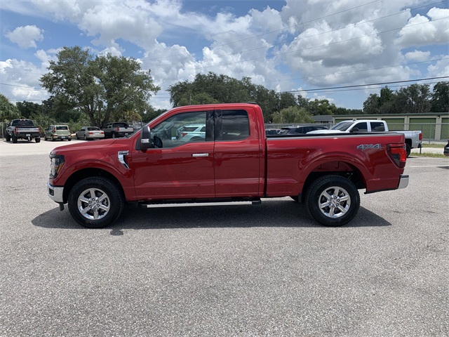 2025 Red Metallic Ford F-150 XLT 4X4 Truck