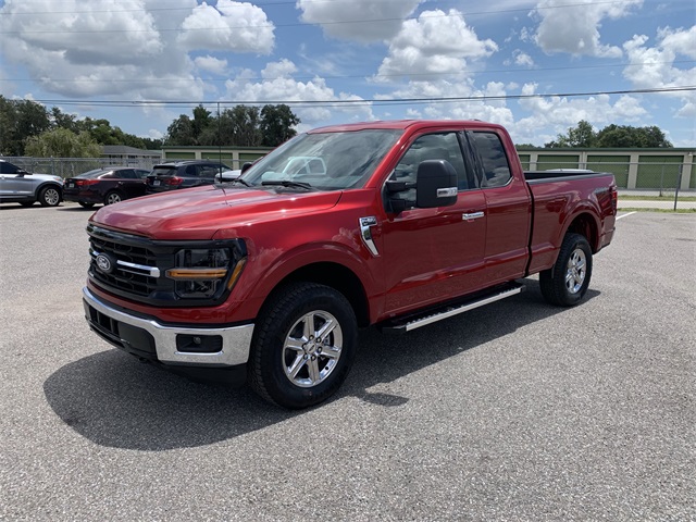 2025 Red Metallic Ford F-150 XLT 4X4 Truck