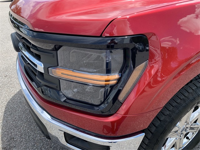 2025 Red Metallic Ford F-150 XLT 4X4 Truck