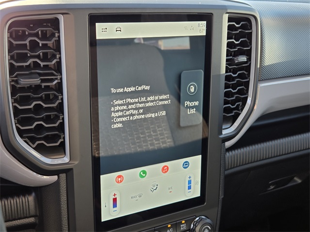 New 2025 Ford Ranger XL 4D Crew Cab