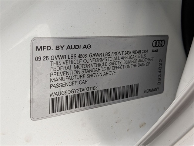 new 2026 Audi S3 car, priced at $60,770