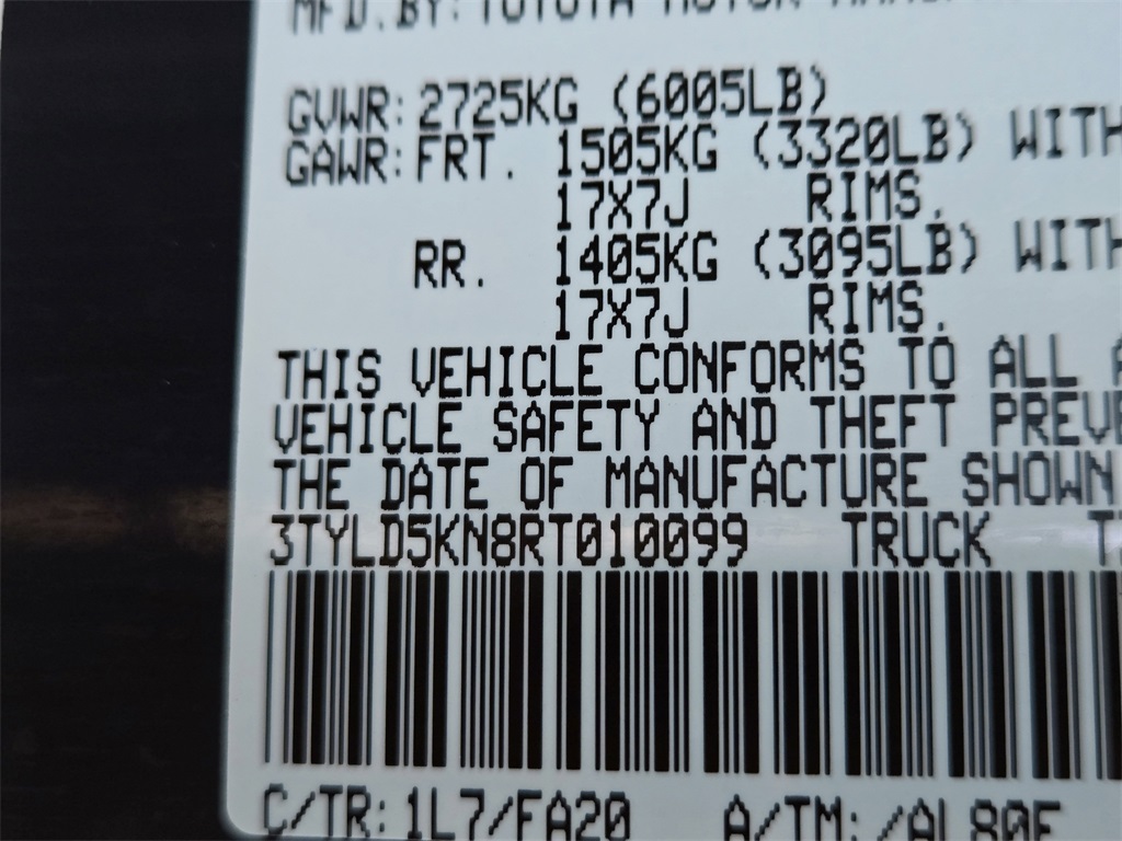 Used 2024 Toyota Tacoma Truck