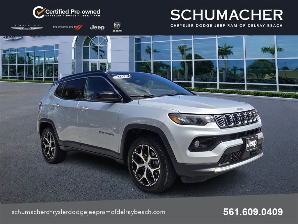 used 2024 Jeep Compass car, priced at $22,988