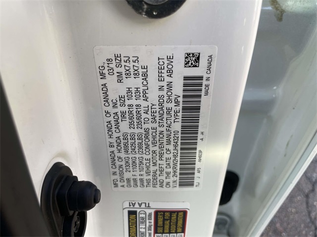 used 2018 Honda CR-V car, priced at $17,433