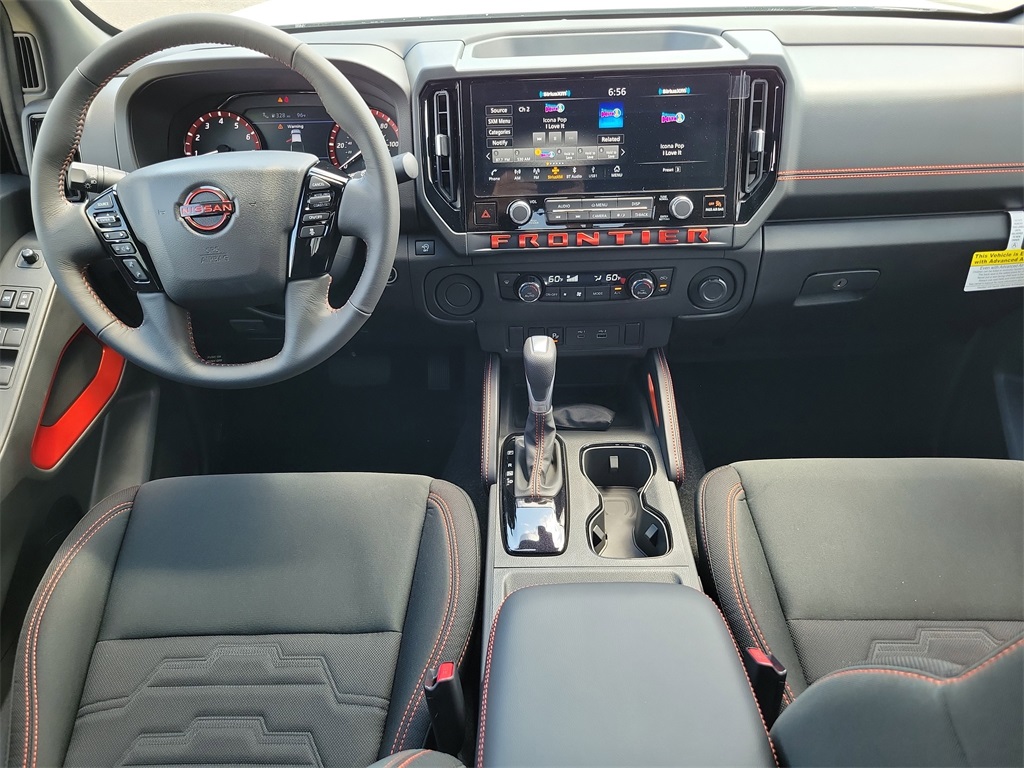 2025 Glacier White Nissan Frontier PRO-X RWD Truck