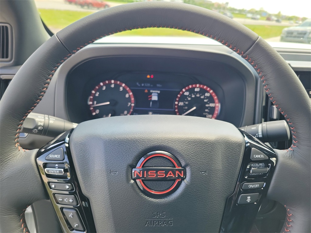 2025 Glacier White Nissan Frontier PRO-X RWD Truck