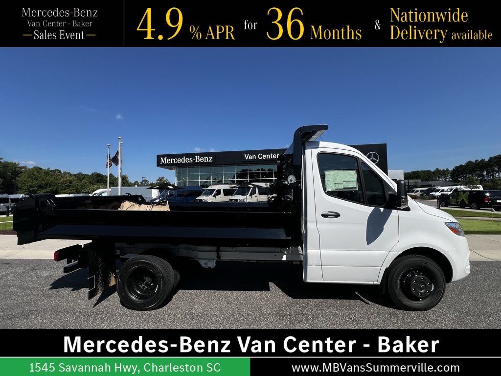 New 2024 Mercedes-Benz Sprinter 4500 Standard Cab Standard Roof DRW RWD Knapheide Dump Truck for sale #MV1444 - photo 1
