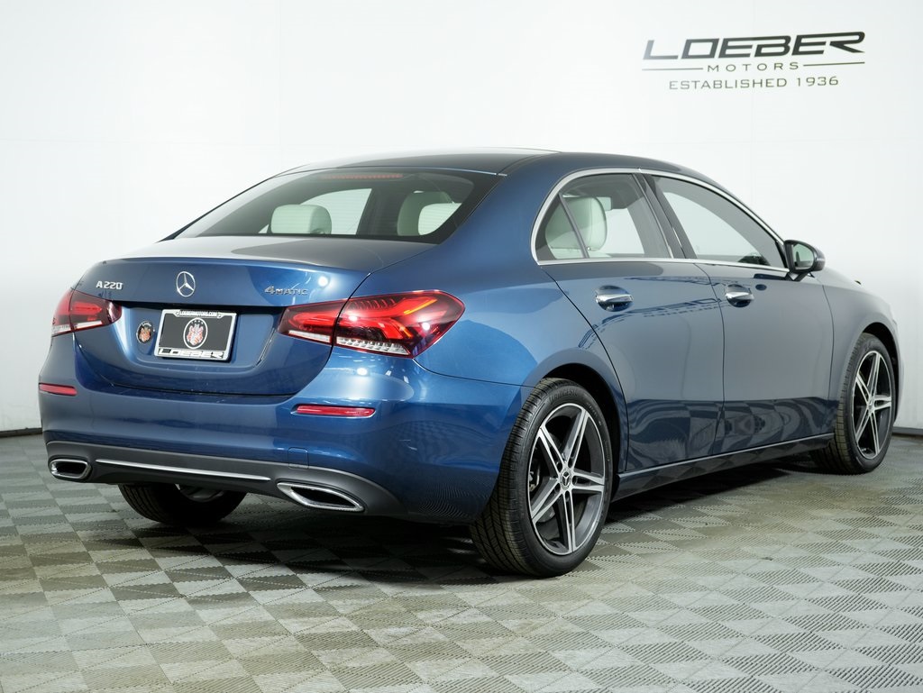 used 2022 Mercedes-Benz A-Class car, priced at $28,550