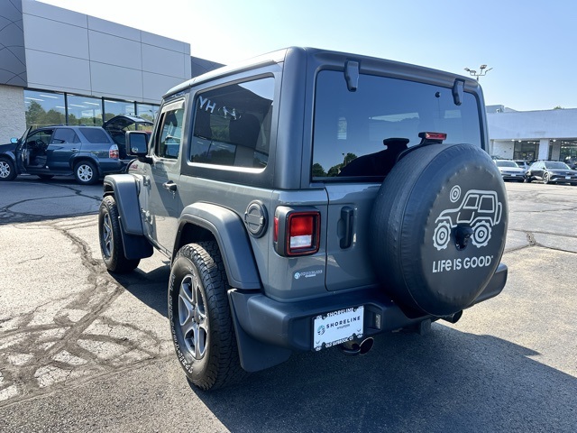 2022 Sting-Gray Clearcoat Jeep Wrangler Sport S 4X4 SUV